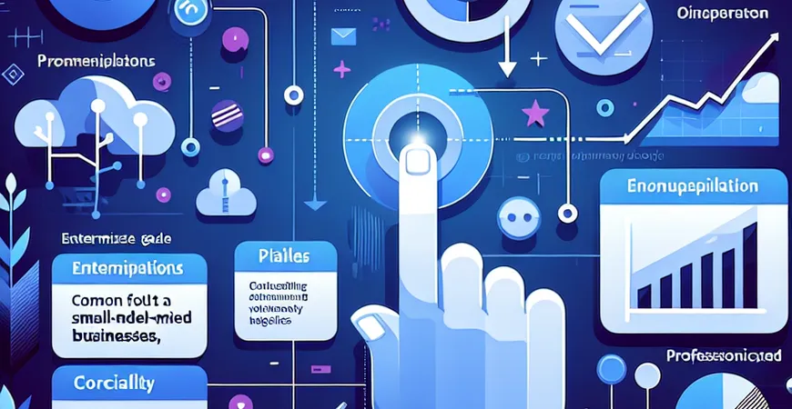  中小企业ERP选型误区有哪些？别让这些认知害了你